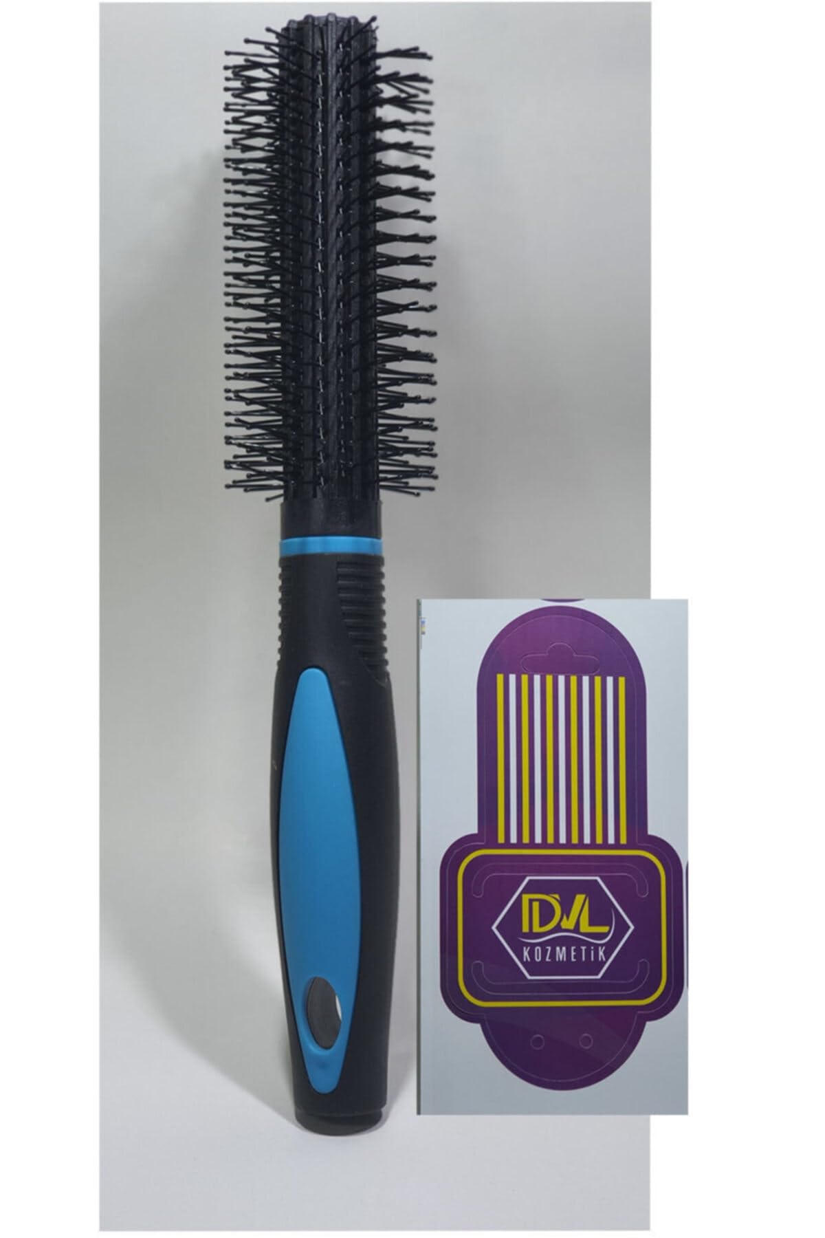 Dvl Saç Fırçası Mavi Büyük Boy, dvl301mv