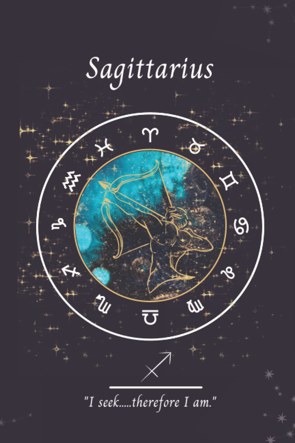 Sagittarius zodiac Astrological sign notebook: blank lined 120 pages 6 x 9 inches Journal gift for astrology lovers (Sagittarius zodiac notebook gift ) (Zodiac Astrological signs notebooks)