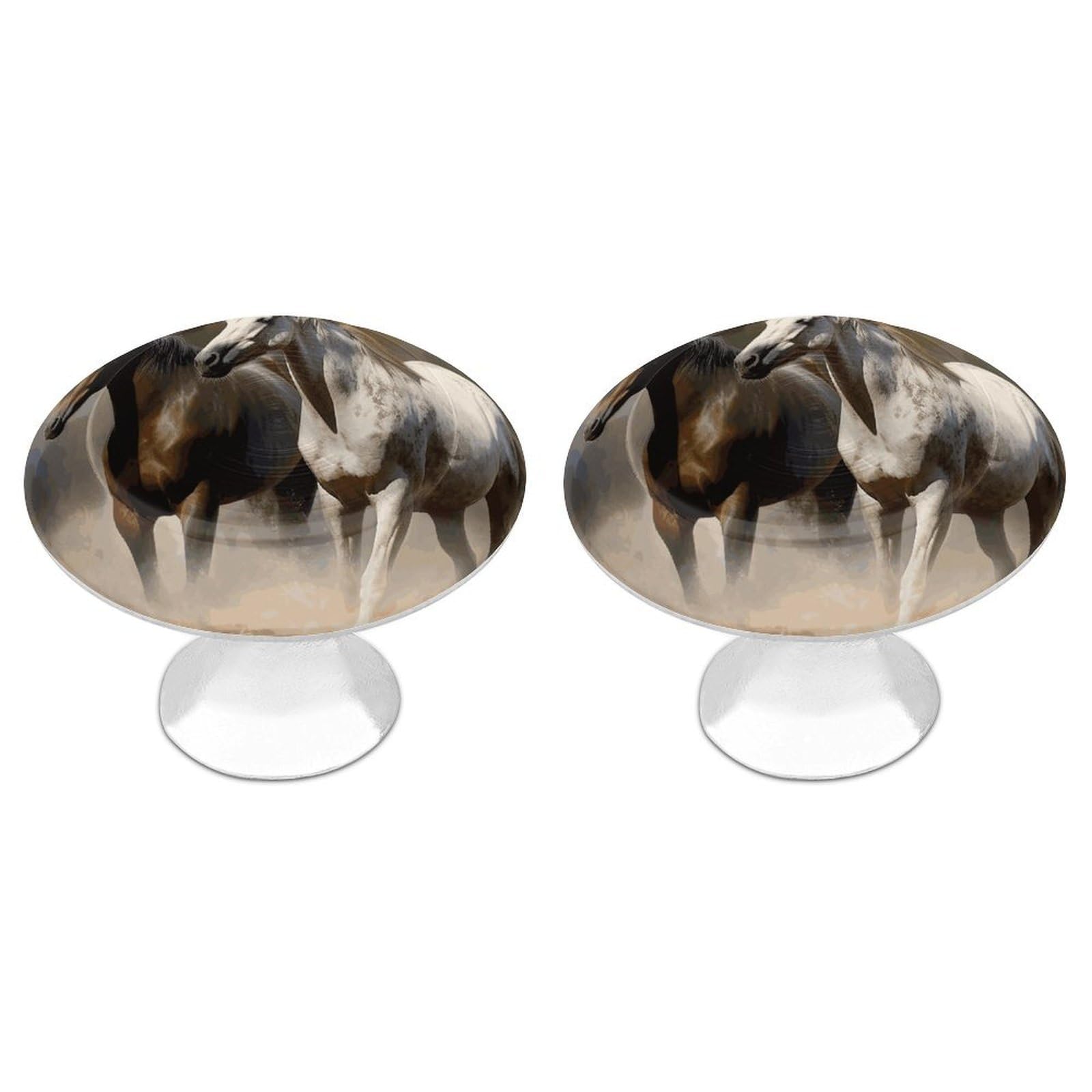 Btcowzrv Style Horses Animals2 2 Pack Cabinet Knobs Drawer Pulls