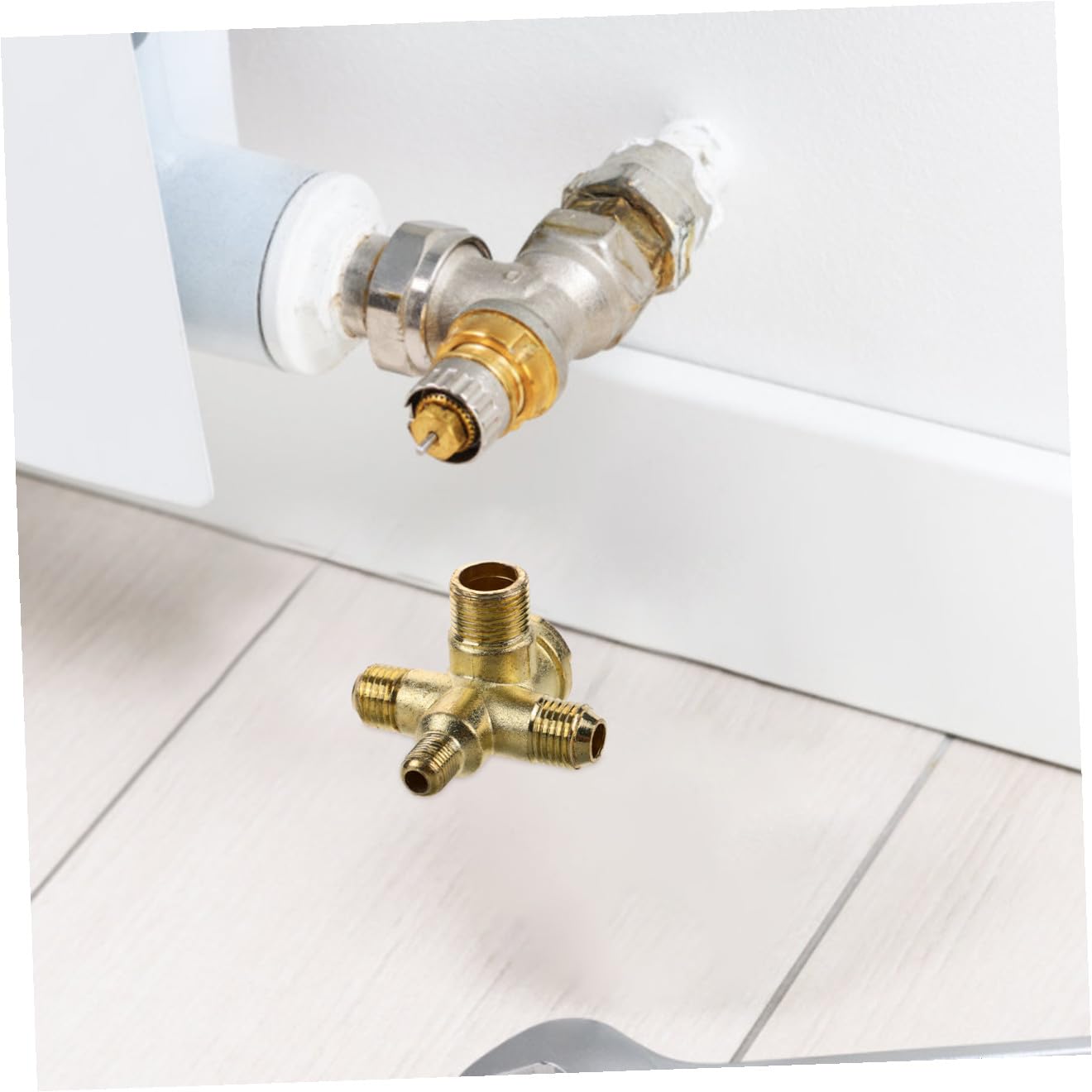 jojofuny 5pezzi Valvola Antiritorno Per Compressore Raccordo Design Rimovibile e Facile Compatibile Pompa Pistone e Serbatoio