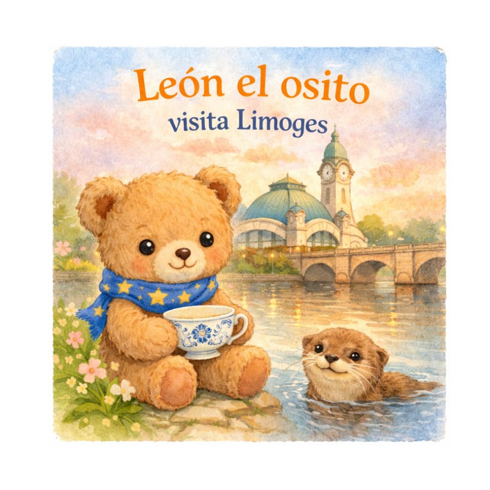 León en Limoges: Una Aventura Mágica y Sus Adivinanzas (León el osito visita Francia)