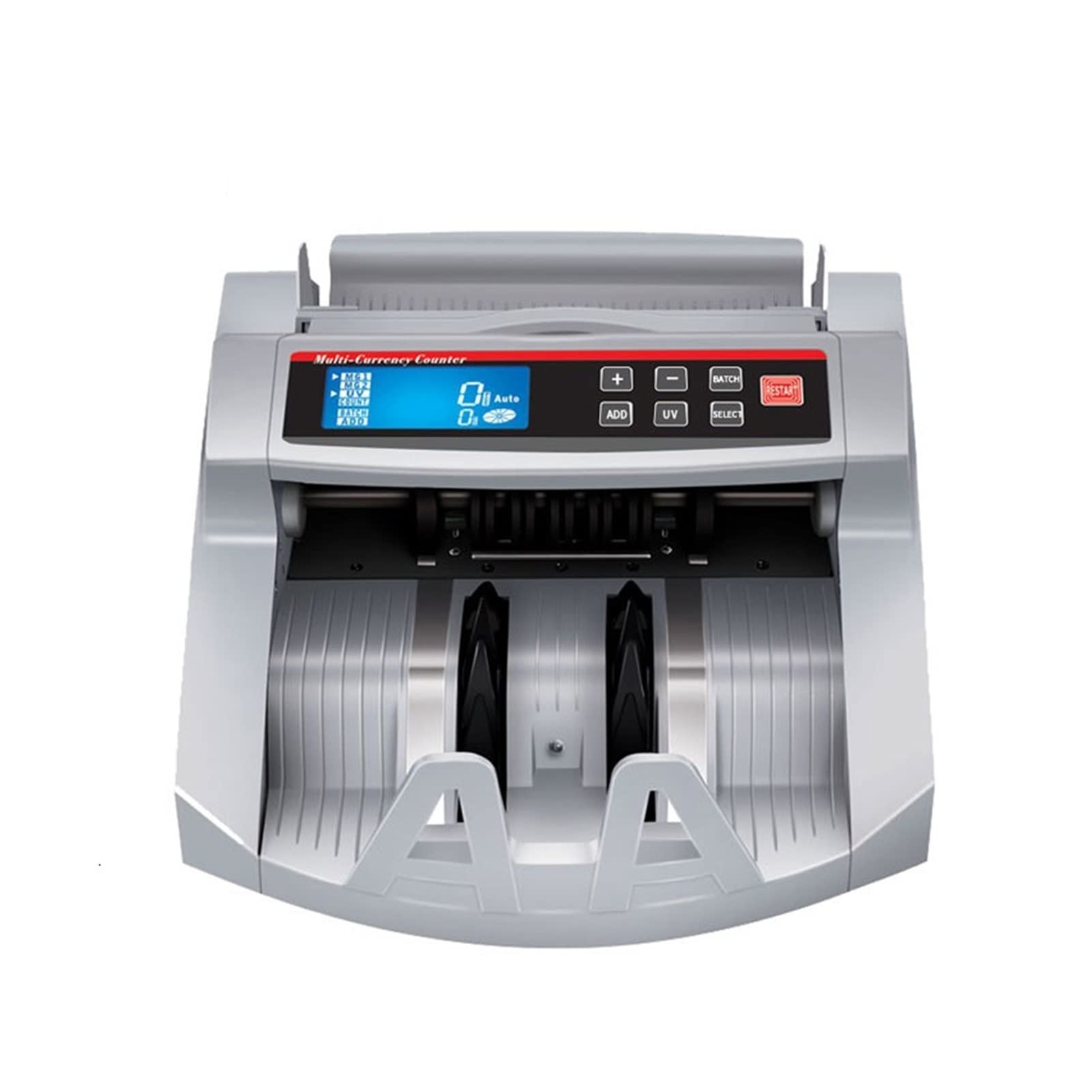 Contatore di denaro for valute di carta e polimeri con Uvmg Funzione BilliNote Conteggio della macchina Rilevatore di denaro contante Macchina contante contante(LED UV IR)