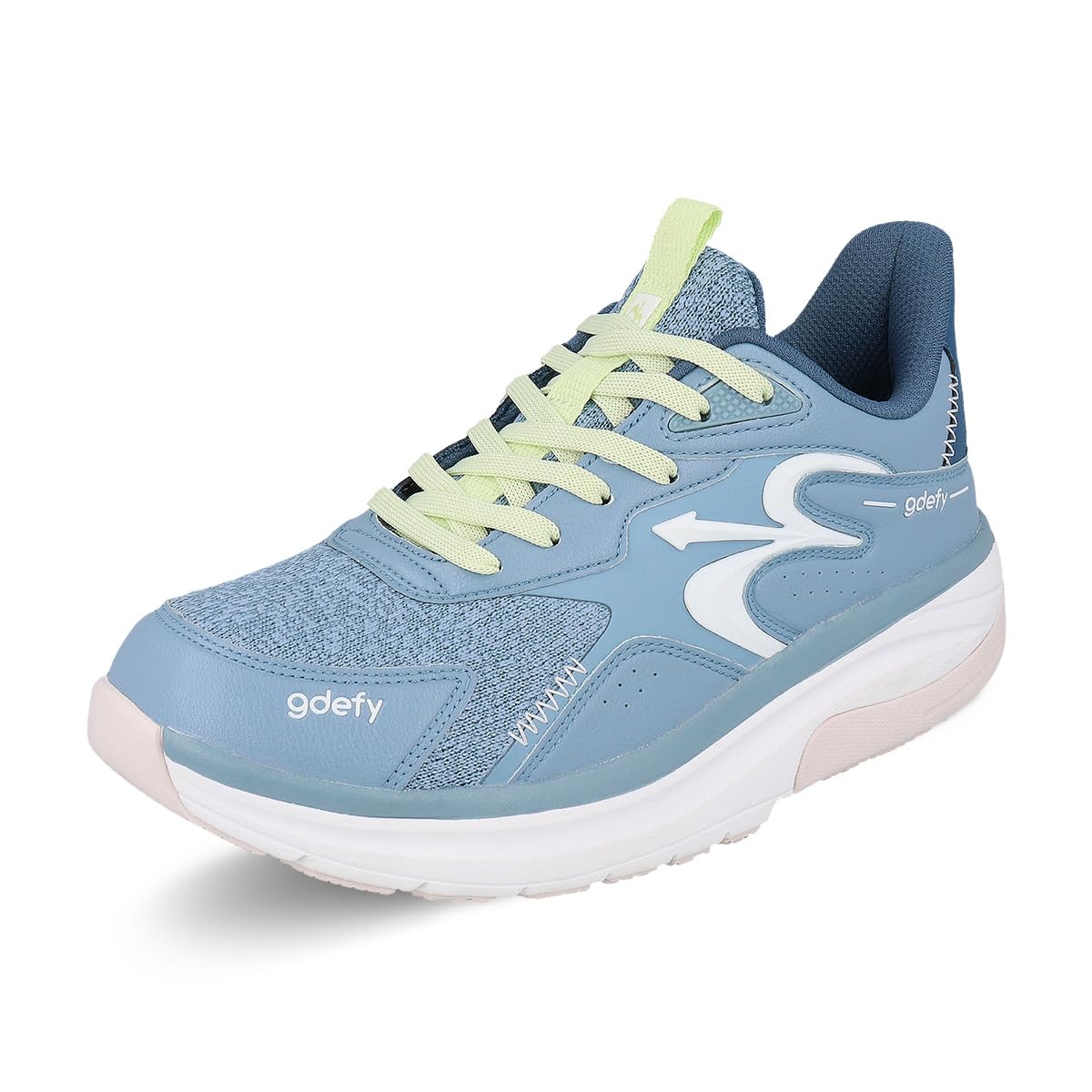 G-DEFY Energiya Women’s Cross Trainer Shoe | Heel Support | VersoShock Technology for Pain Associated with Prolonged Standing or Walking | Arch Support | Diabetic Shoes | Wide Shoes | Free Orthotic