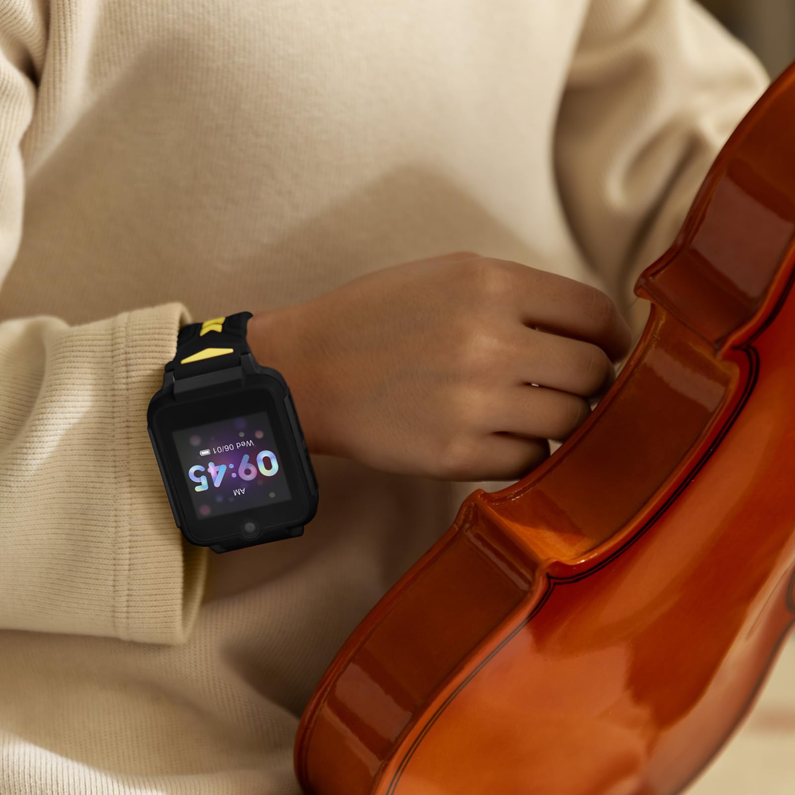 TCL MOVETIME Family Watch 2 - Smartwatch 4G per bambini, GPS, videochiamate, monitoraggio dell'attività fisica, blu