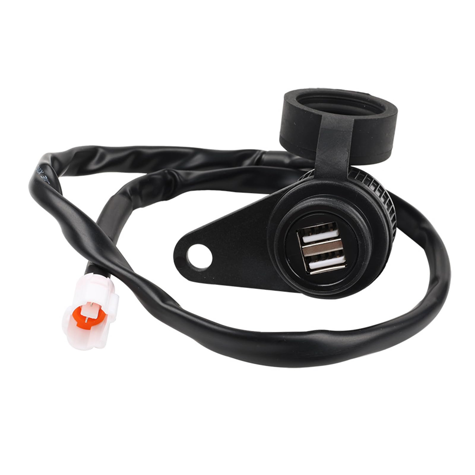 Fuhiueos USB Quick Charging Outlet Converter for XSR700 XSR900 Charging Socket with Caps Motorcycle USB Outlet Adapter