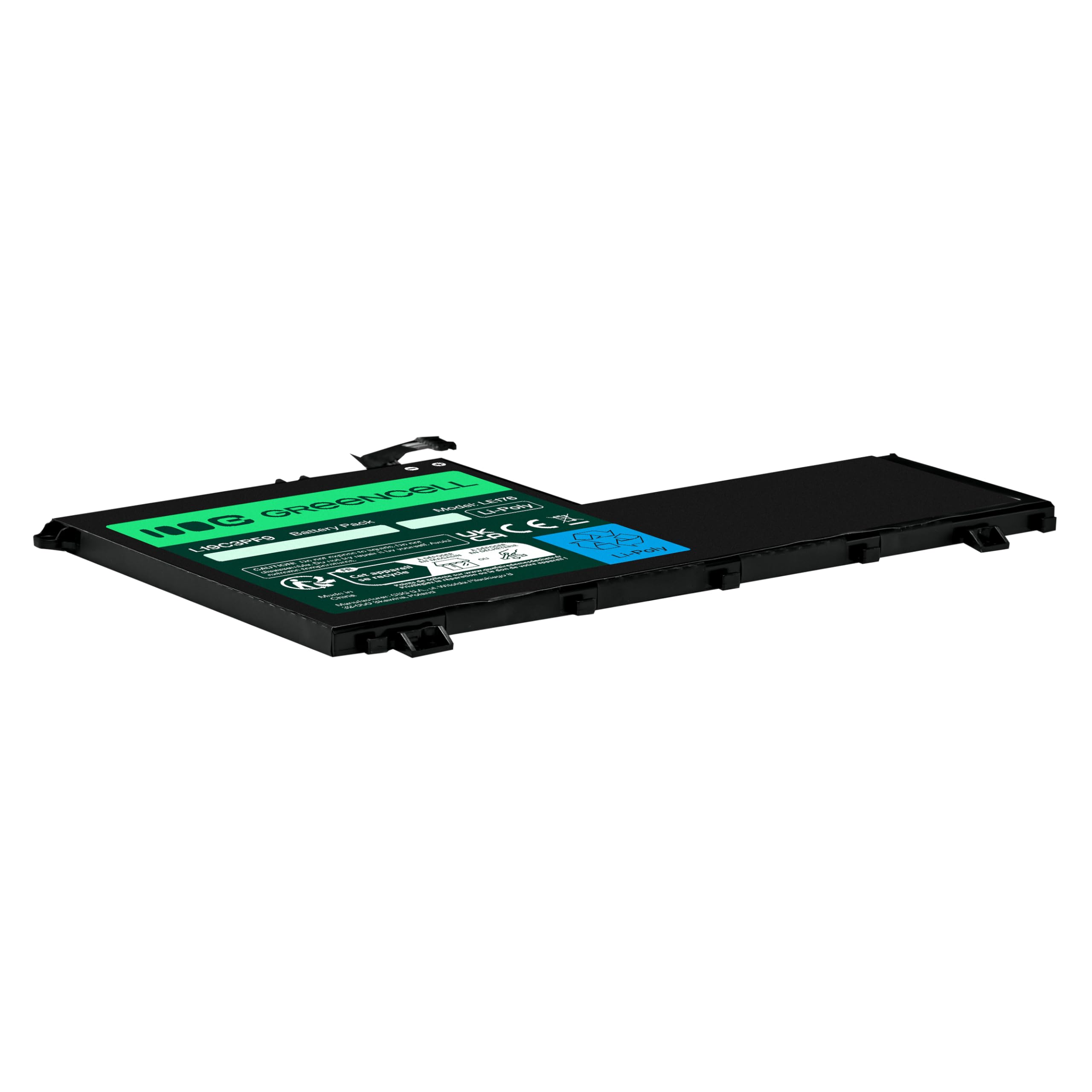 Green Cell L19C3PF1 L19D3PF1 L19L3PF8 L19M3PF1 Batteria per Lenovo ThinkBook 14-IIL 14-IML 15-IIL 15-IML Portatile (4650mAh 11.55V Nero)