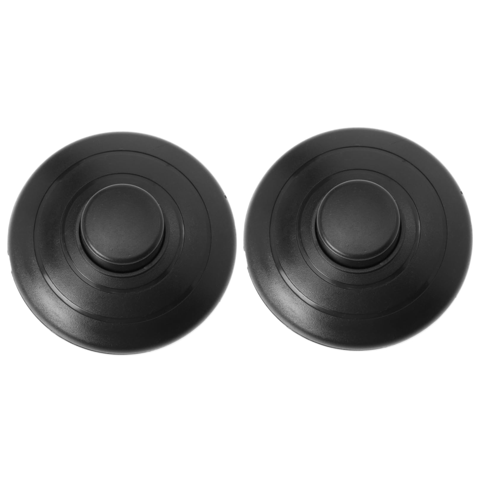 KICHOUSE 2pcs Foot Switch Floor Switch Lamp Floor Switch for Lamp Button Foot Pedal Lamp Switch Foot for Lamp Home Foot Light Foot Lamp Creative Foot Pedal Lamp Foot Black Plastic