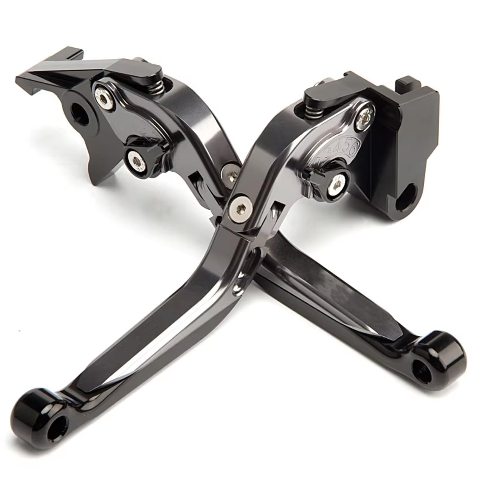 R-timer 2Pcs Brake Clutch Levers for Kawasaki Z650 Z 650 2017-2026, Motorbike Adjustable Handlebar Levers Pair for Sports Performance,Grey
