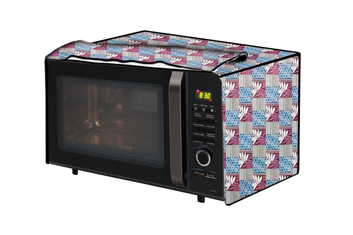Microwave Oven Cover - Sand Pattern Brown -23
