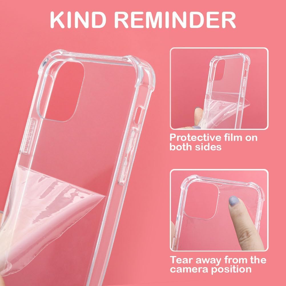 Yoedge Pasek na telefon, etui dla Samsung Galaxy S23 5G 6,1", etui z paskiem, miękki silikon TPU + PC, odporne na uderzenia, etui ochronne ze sznurkiem do zawieszenia, przezroczyste etui z estetycznym