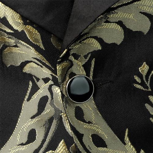 Men's Suit Texture Tuxedo Blazer Business Banquet Wedding Stage Performance Street Coat4