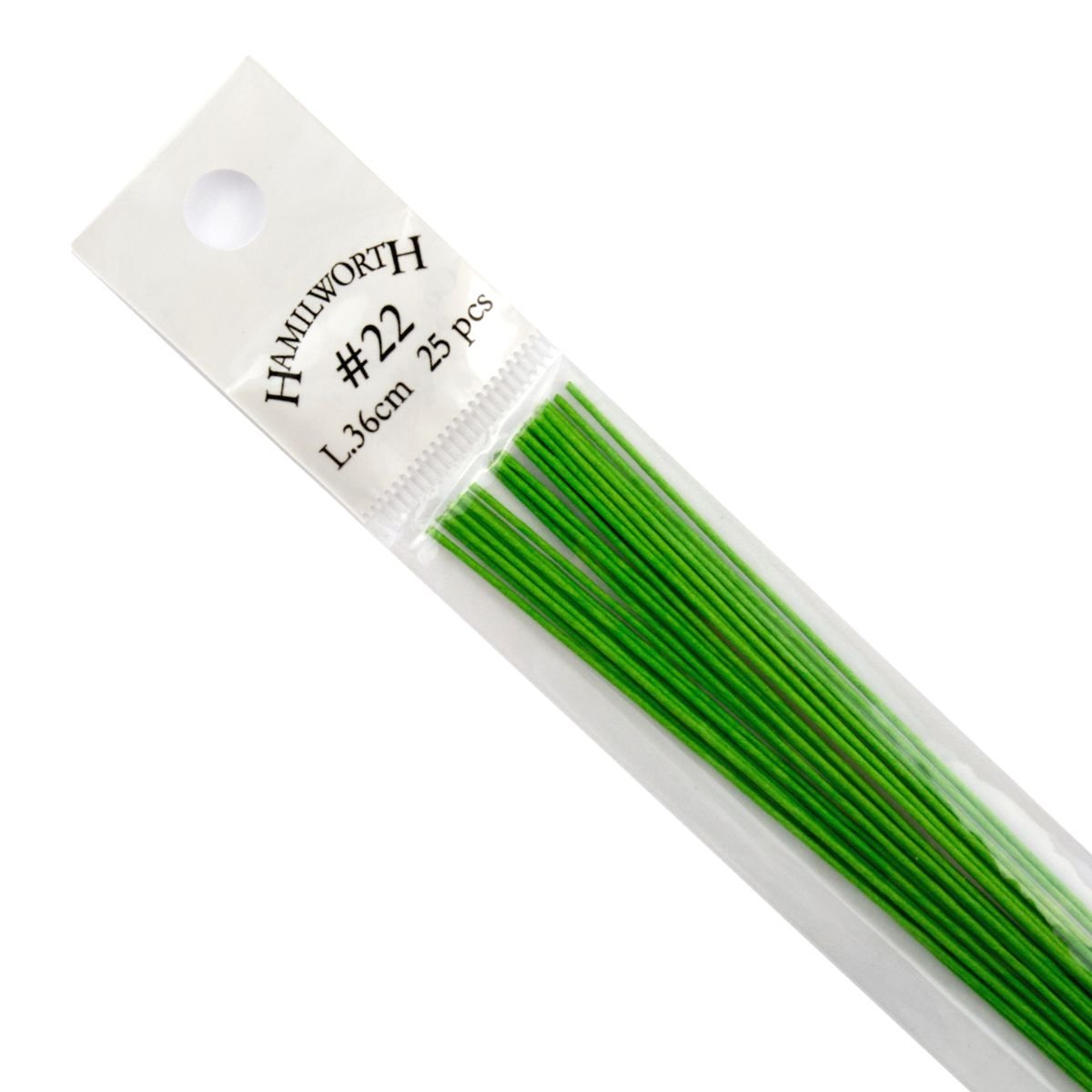 Hamilworth 22g Gauge GREEN Sugarcraft/Florist Wire