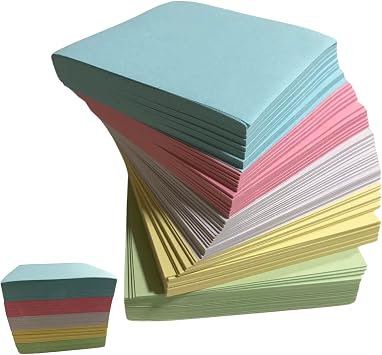700 Sheets Non-Sticky Memo Notes Pads Blank Notes Paper Blank Memo Sheet Note Cube Not Sticky 3 x 3 Inch for Home Office Memo Sheets