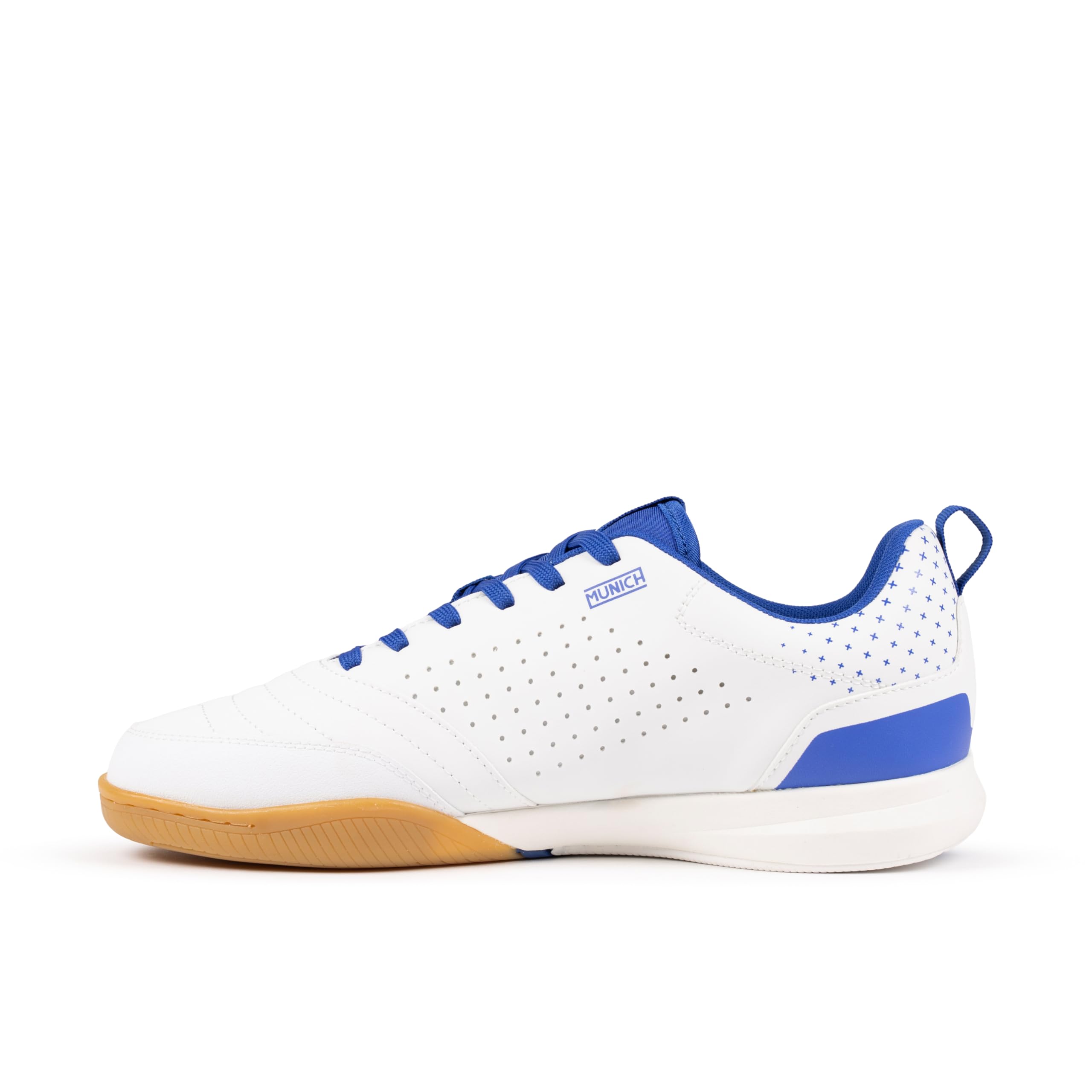 Munich Men's Rondito 14 Sneaker, White, 8.5 UK