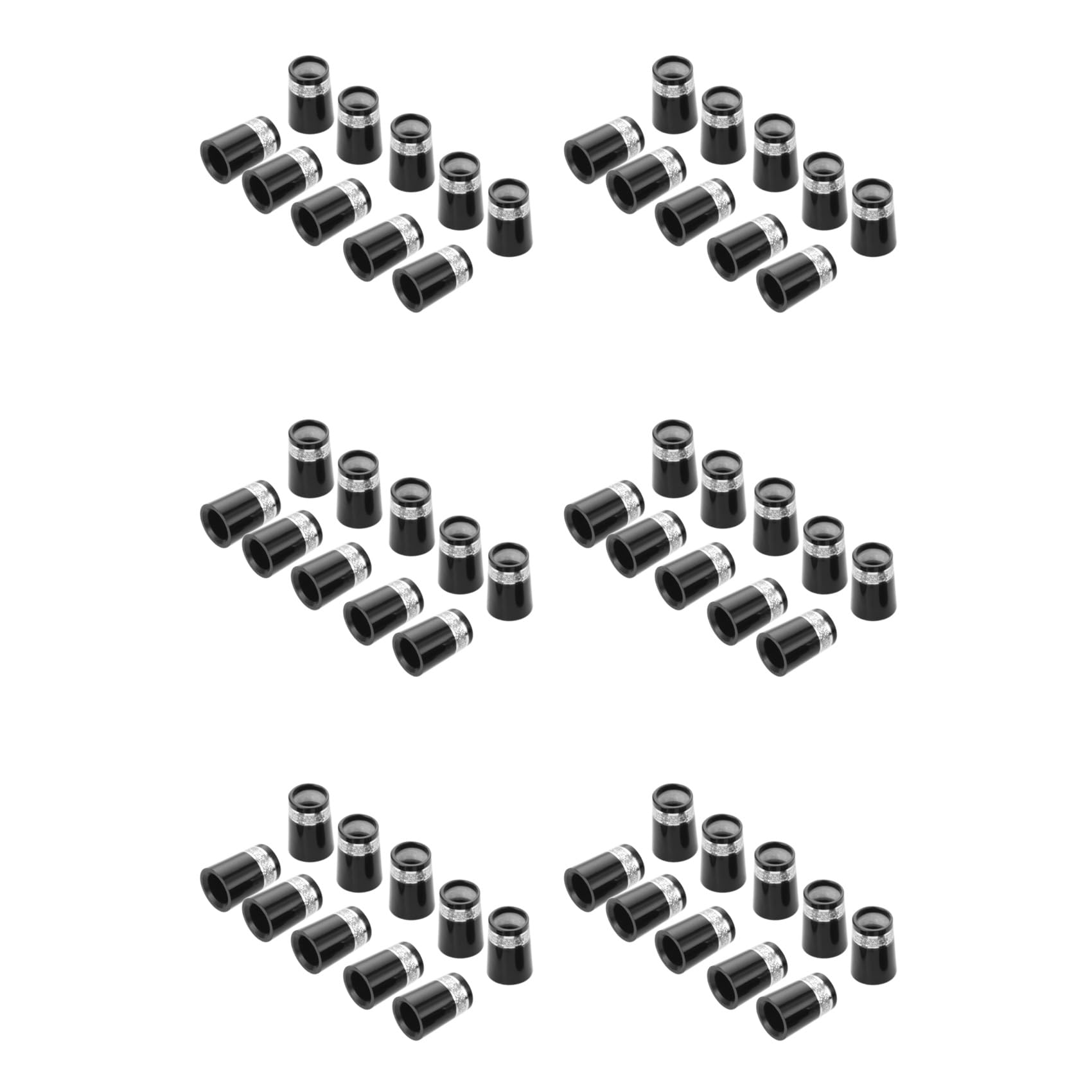 Virola de de golf premium de 0.370 para hierros con anillo de acabado plata pack de 60 5