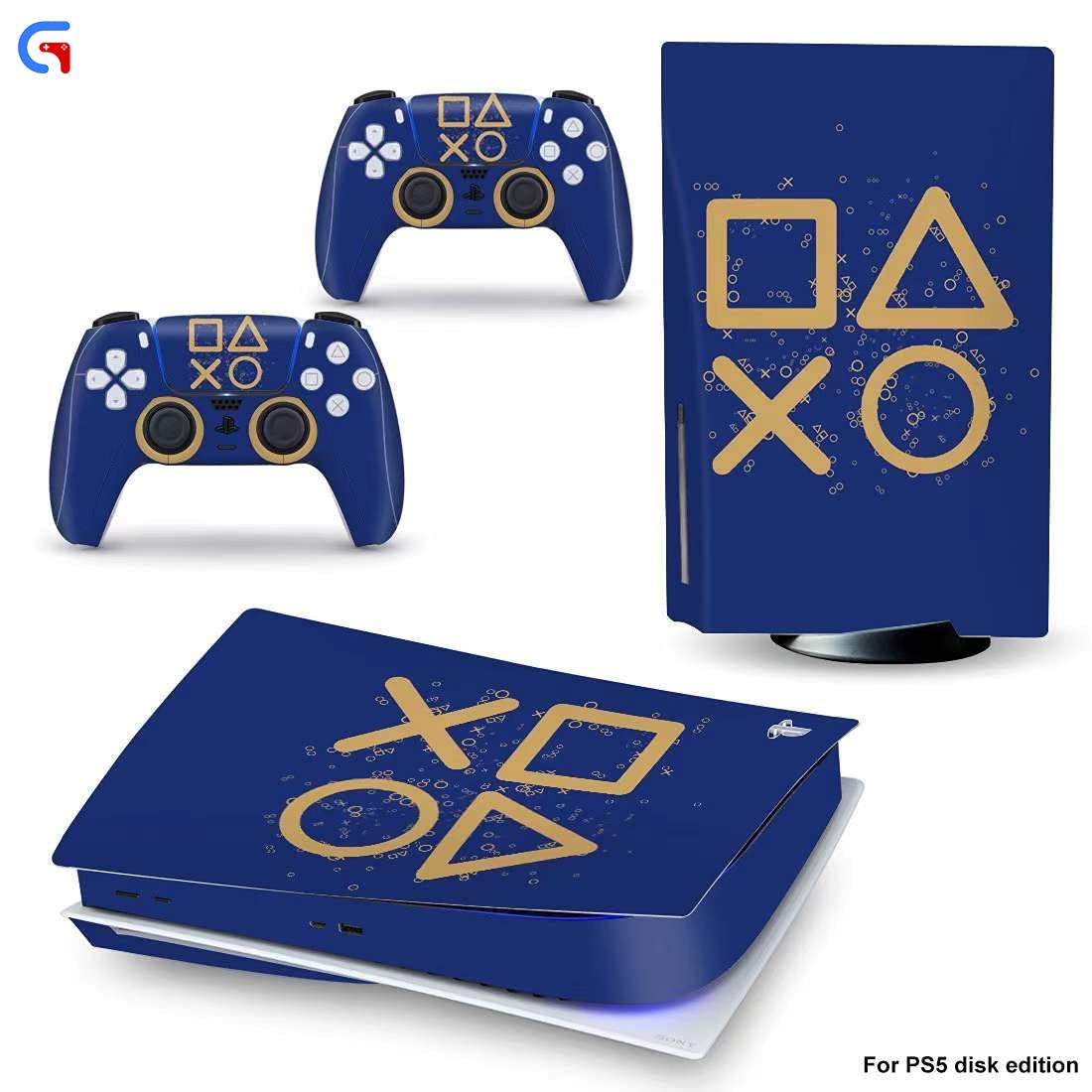 GET IN THE GAME PS5 SKIN DISC EDITION WITH 2 CONTROLLER SKIN WRAP FOR PS5 DISC VERSION [video GET IN THE GAME PS5 SKIN DISC EDITION WITH 2 CONTROLLER SKIN WRAP FOR PS5 DISC VERSION [video