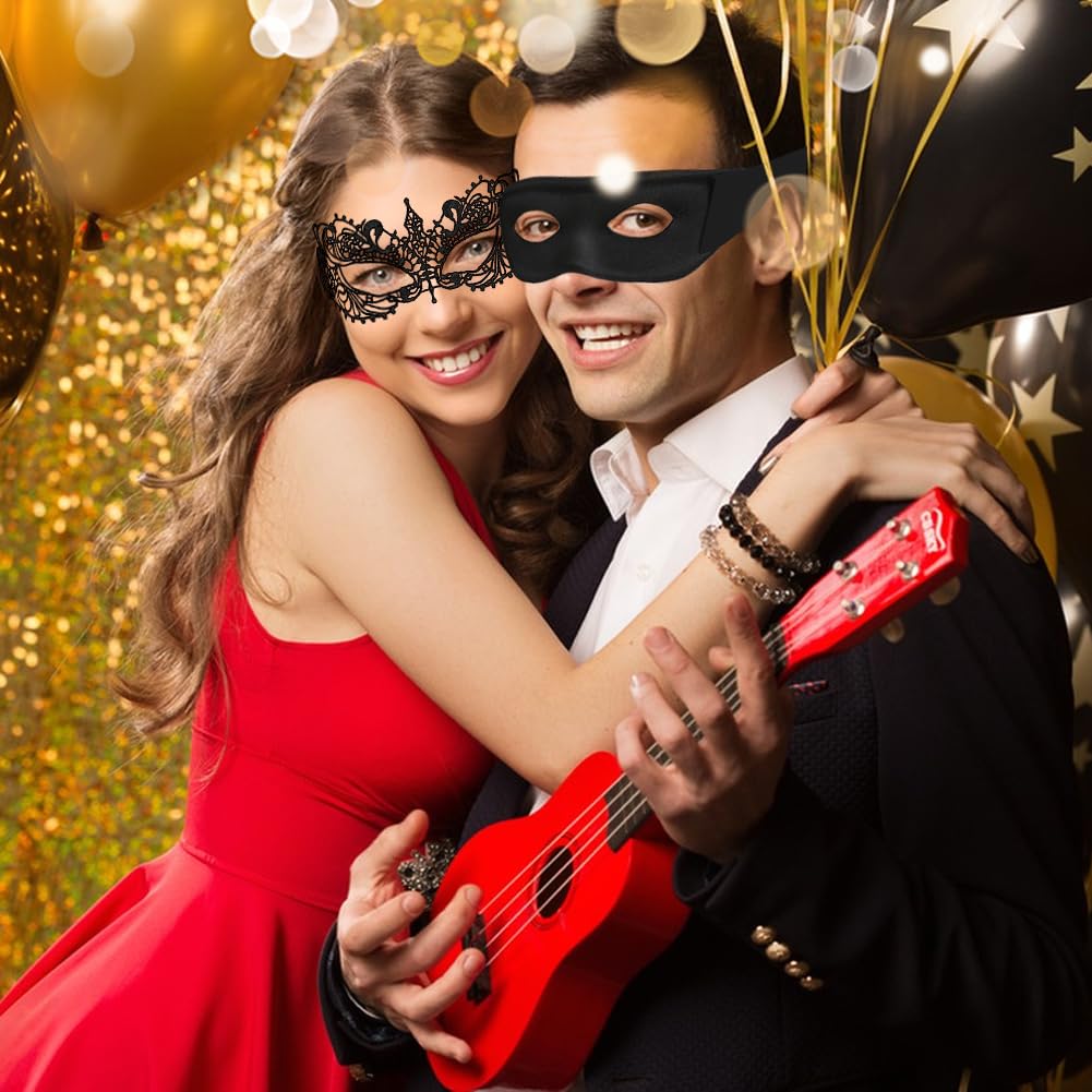 Couple Masquerade Mask - Image 4