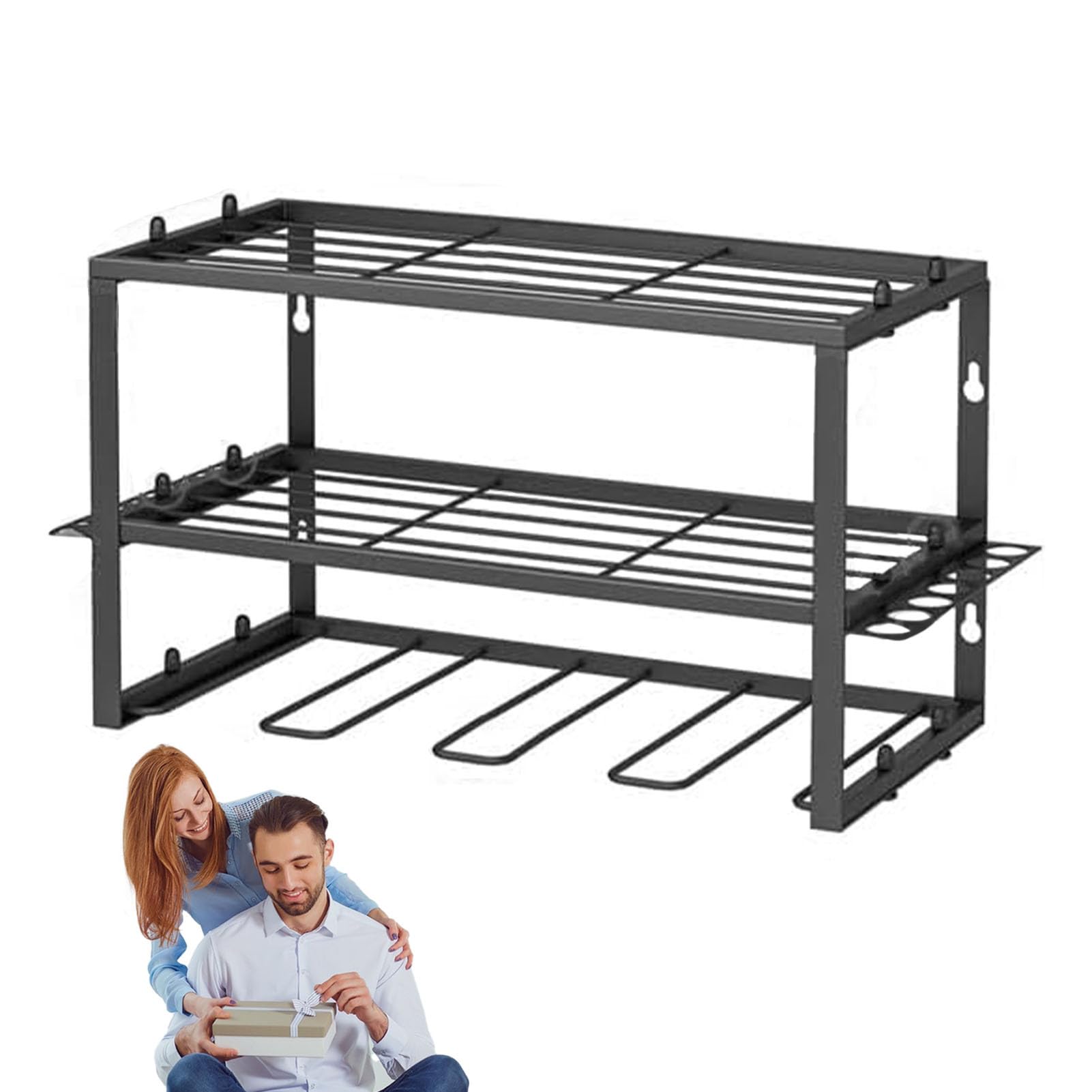 Soporte de pared para organizador de herramientas eléctricas, soporte para | Fácil instalación Accesorios d