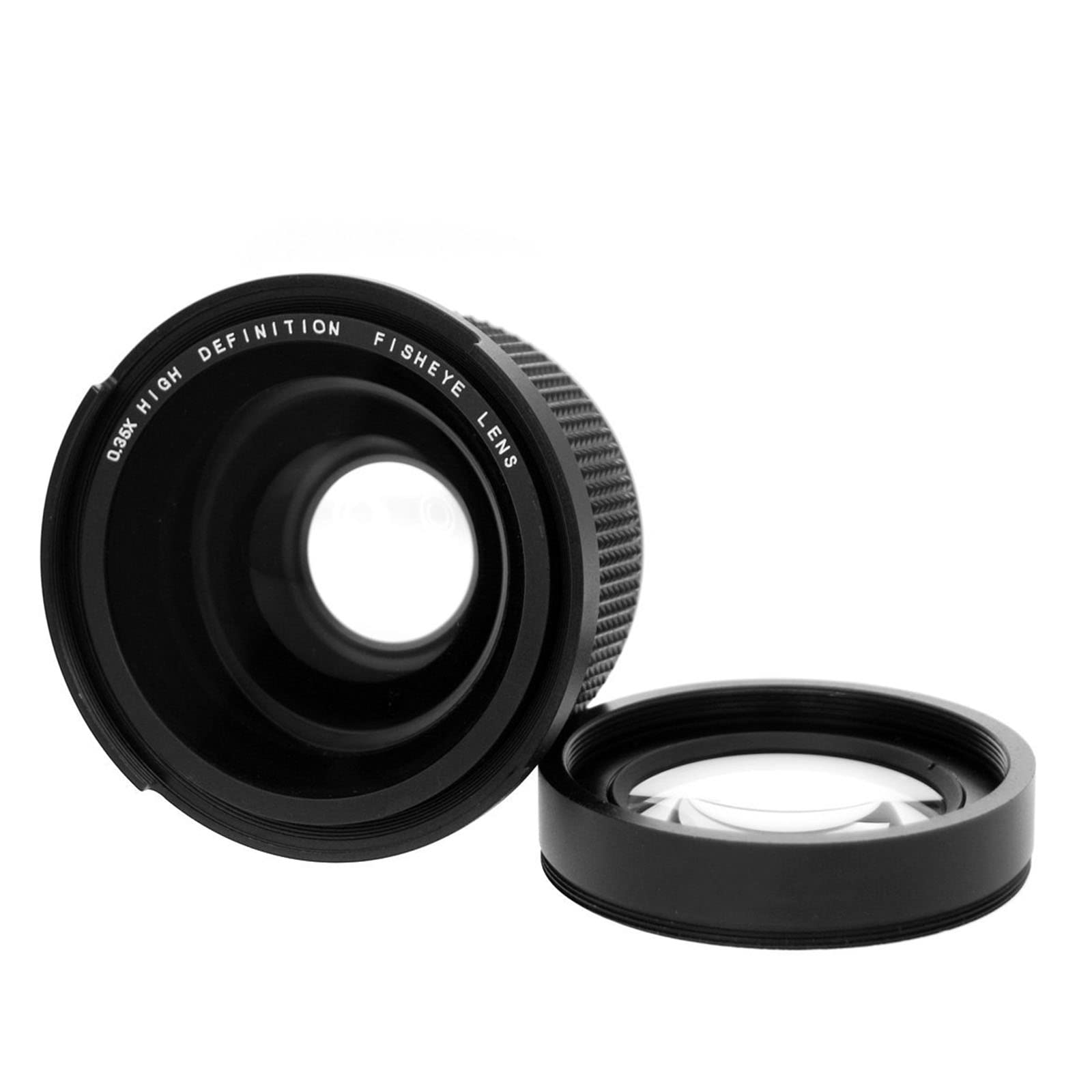 Obiettivo grandangolare 0,35x 52mm con obiettivo parziale professionale per fotocamera per farfalle e fiori