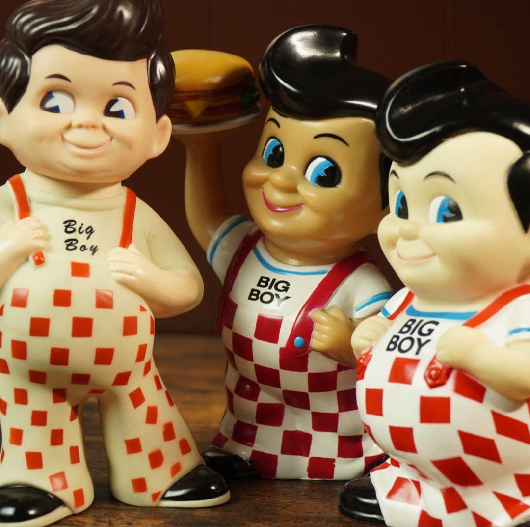Amazon.co.jp: BIG BOY フィギュア 3体 セット ビッグボーイ 貯金箱