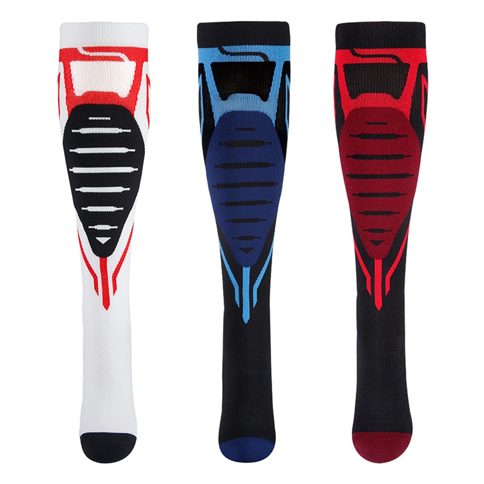 Calze for Calze a Compressione in Esecuzione Uomini e Donne Calzini Sportivi for Ciclismo Marathon Football Cycling Calks
