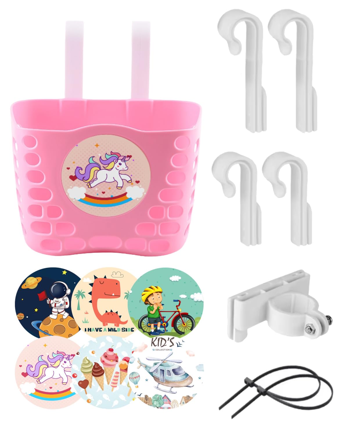 STRIDER ストライダー 14x 子供用自転車 ピンク系 フロントバスケット Amazon | S.fields.inc 前かご 子供用自転車 後付け フロント