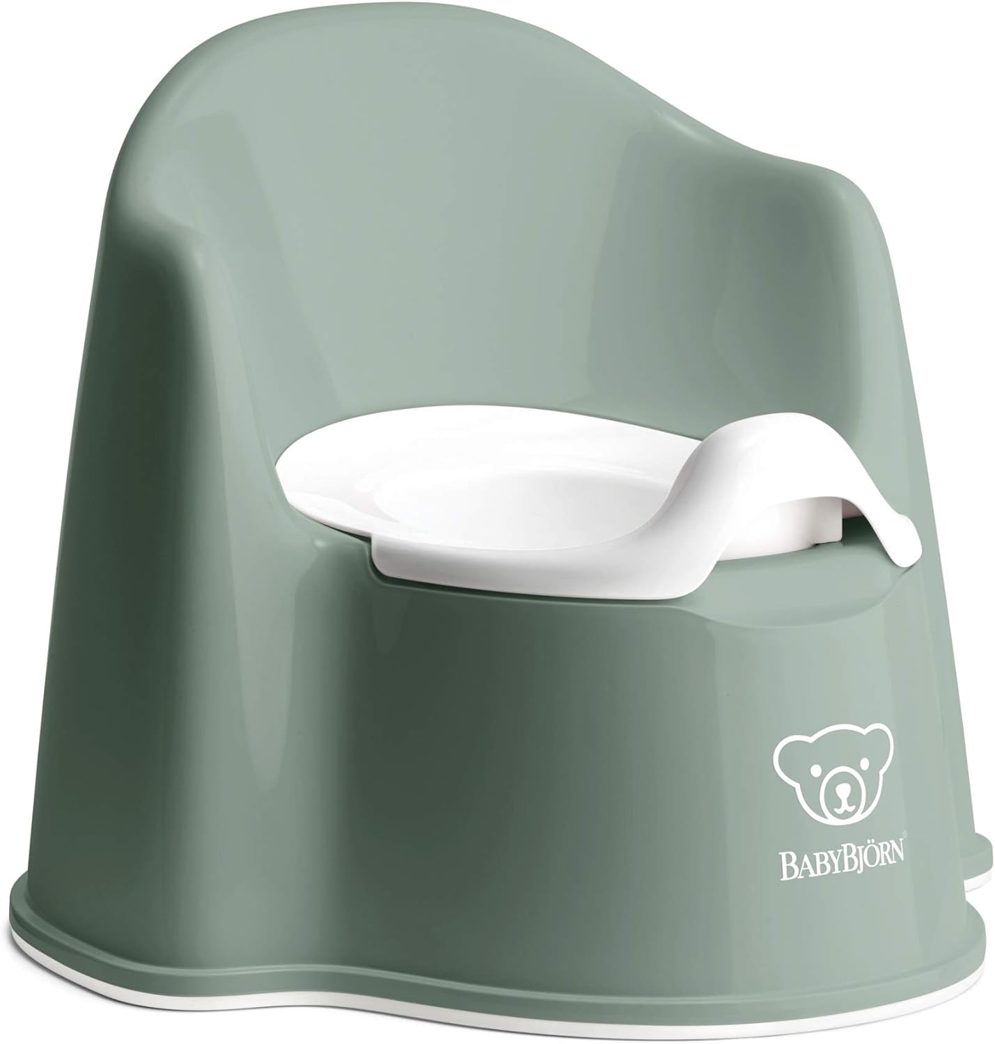 BABYBJÖRN Orinal Sillón, Verde profundo/Blanco