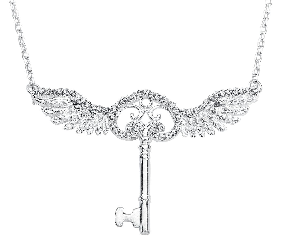 Harry Potter Swarovski Flying Key Necklace