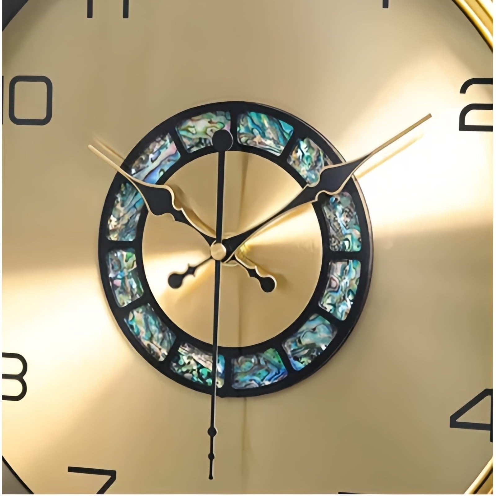 Standuhr Vintage metalowy zegar podłogowy w stylu europejskim salon
