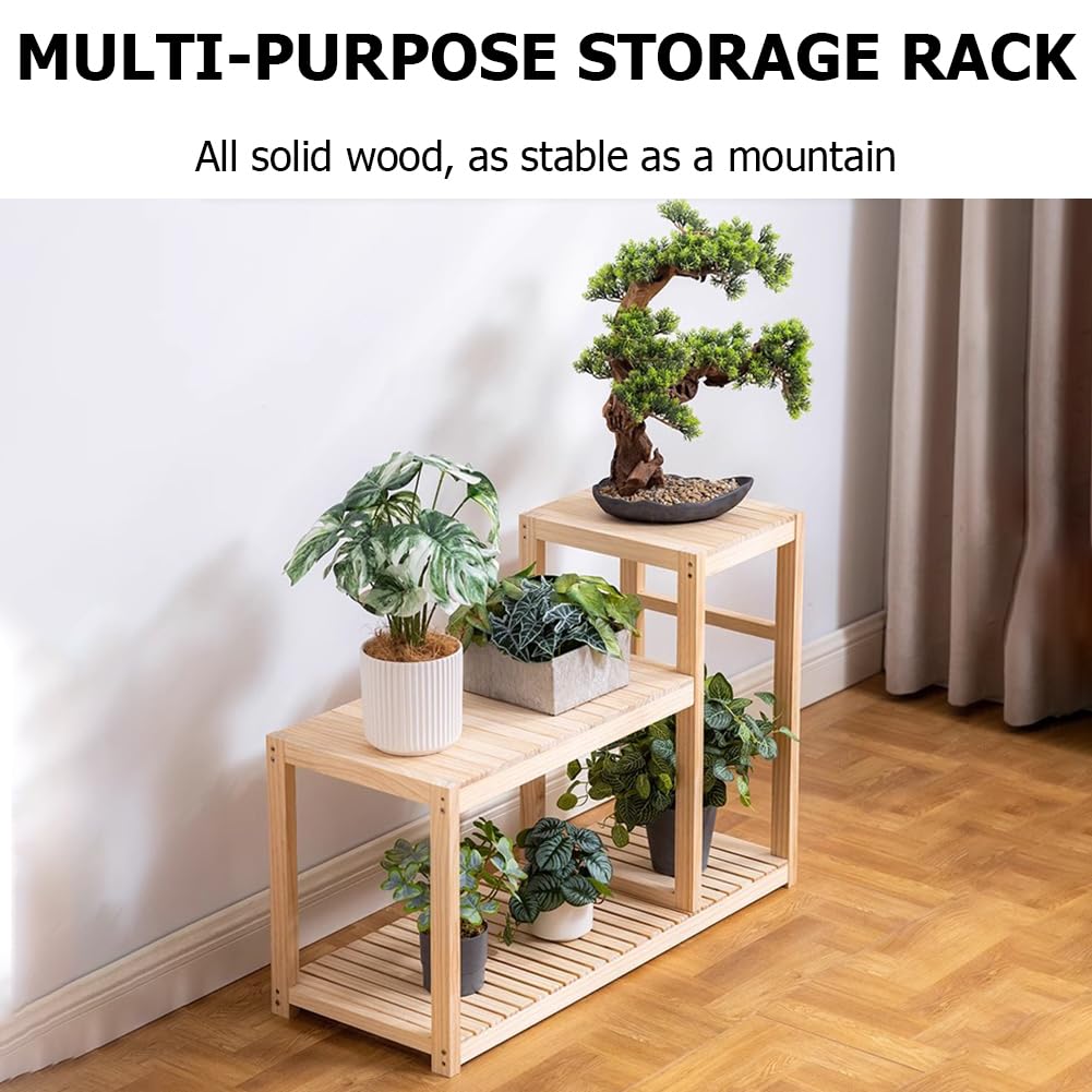 Soporte de madera para acuario con almacenamiento multicapa, diseño moderno de granja para peceras y terrarios de reptiles
