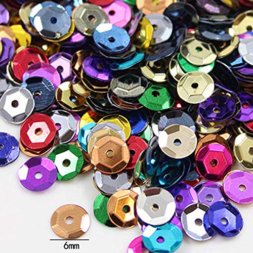 Sequins 1600 Pcs Round Multpile Color DIY Crafts Party Decorations