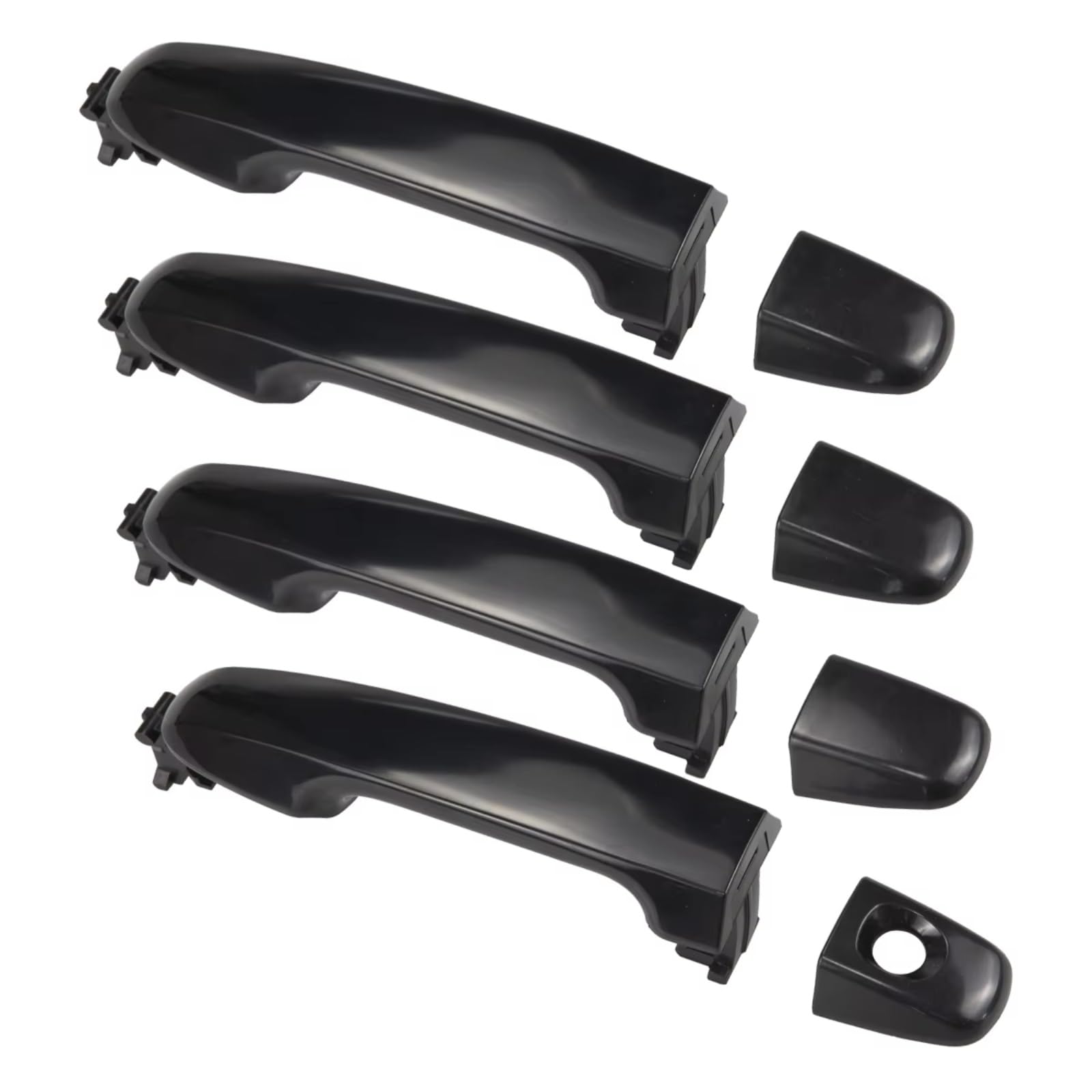 FVOIRSS Outer Door Handle Compatible with Toyota for Camry 2012 2013 2014 2015 2016 2017 Car Door Handle Cover Decoration Sticker OEM:69210-06200 69210-60170