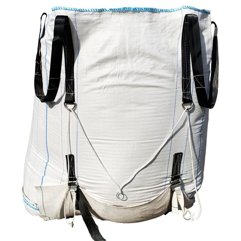 Big Bag Réutilisable 1m³ | GRVS Ultra-Résistant | Sangles Renforcés, Réutilisable 20 fois | Lot de 2 sacs