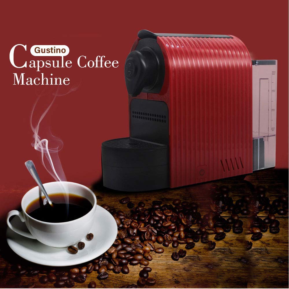 Cafetera Máquina De Café, Máquina De Café De Cápsulas Italianas, Máquina De Café De Cápsulas Pequeñas Automática De Oficina para El Hogar Adecuado Compatible con Cápsulas Nestlé, Regalos Com