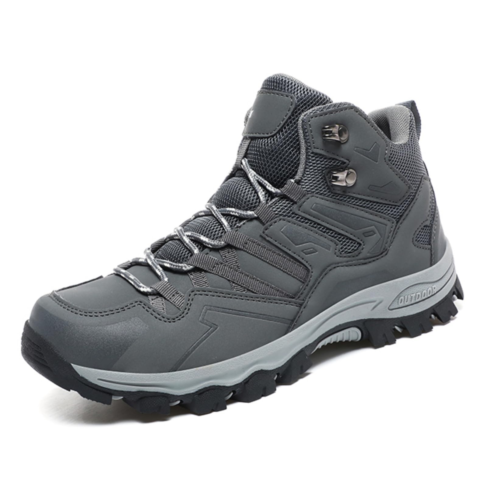 Botas Senderismo Impermeables Hombre Zapatos Montaña Caña Media