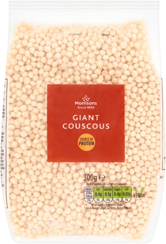 MORRISONS GIANT COUS COUS 300G