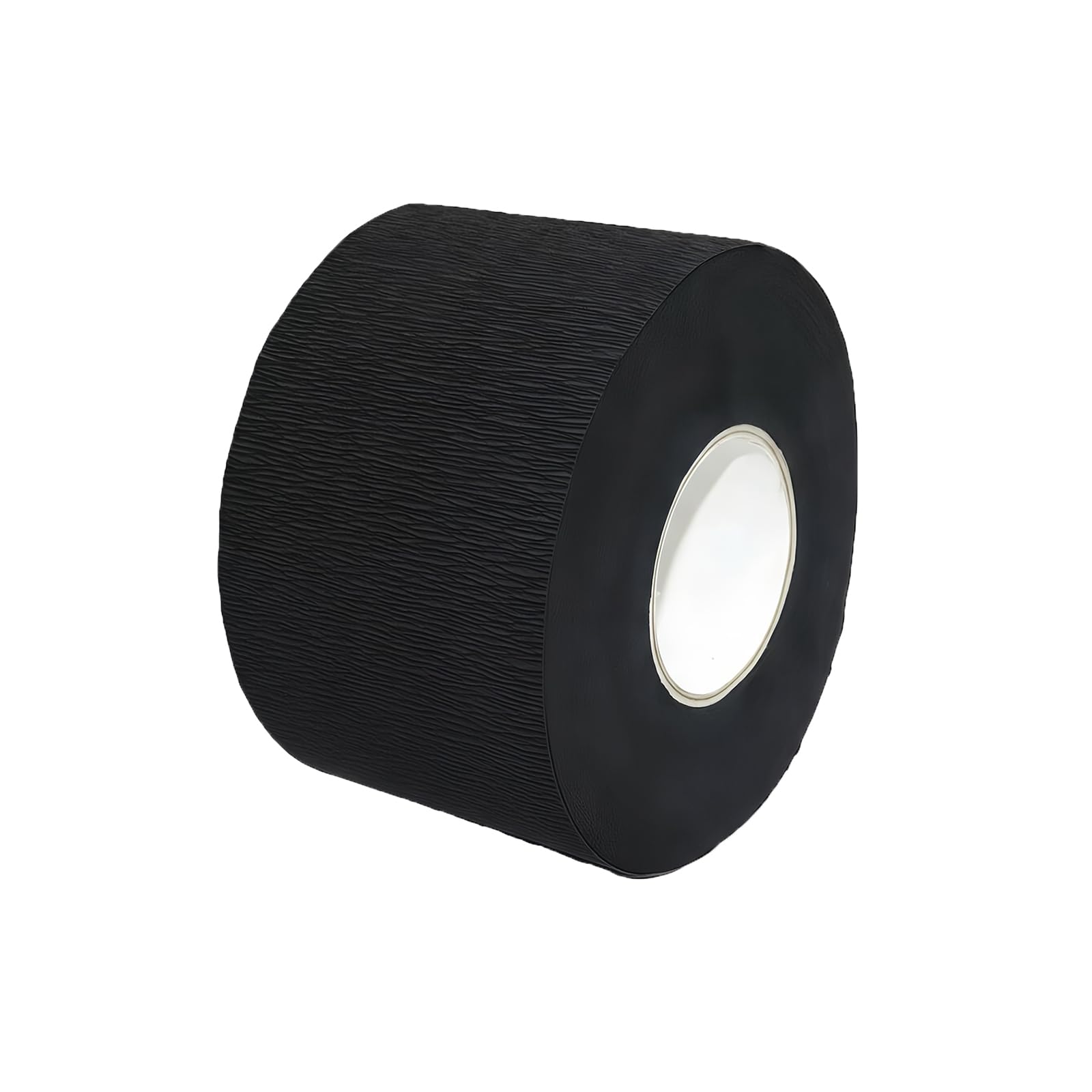 QUUPY 1 Roll/100Pcs Disposable Barber Neck Strips, 2.6 Inch Wide x 13.7 Inch Long, Stretches Up to 21.5 Inch, Soft, Absorbent Paper, Adhesive Closure, Multi-use for Haircut, Styling, Coloring & More