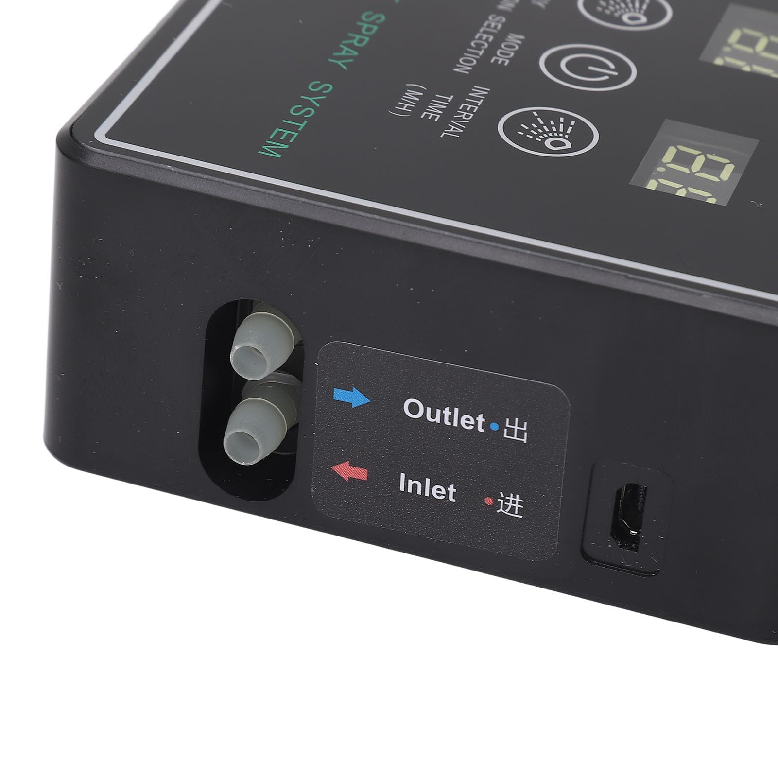 Señor para Reptiles con Temporizador, Sistema de Nebulización Inteligente, Señor Automático Ajustable de 360° para Tanque de Reptiles