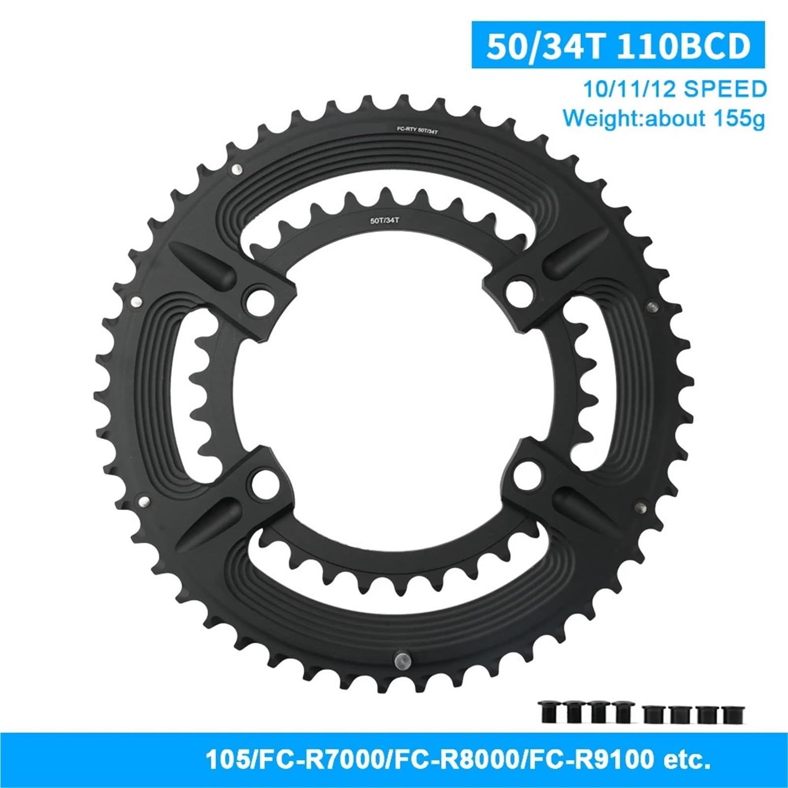 Amazon | 互換性があります シマノ 105 FC-R7000 ULTEGRA FC-R8000