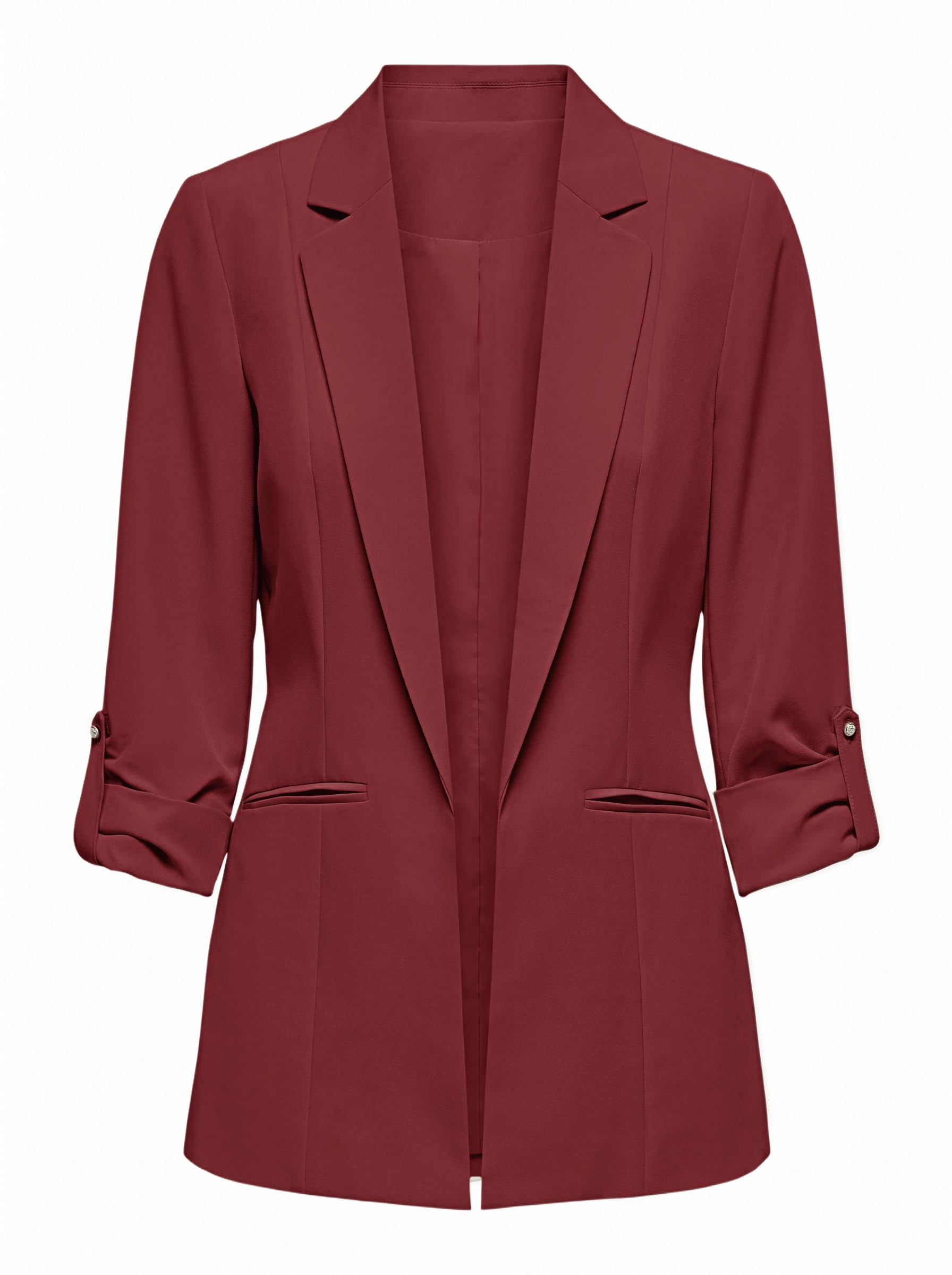 Cicy Bell Damen 3/4 Arm Blazer Elegant Jacke