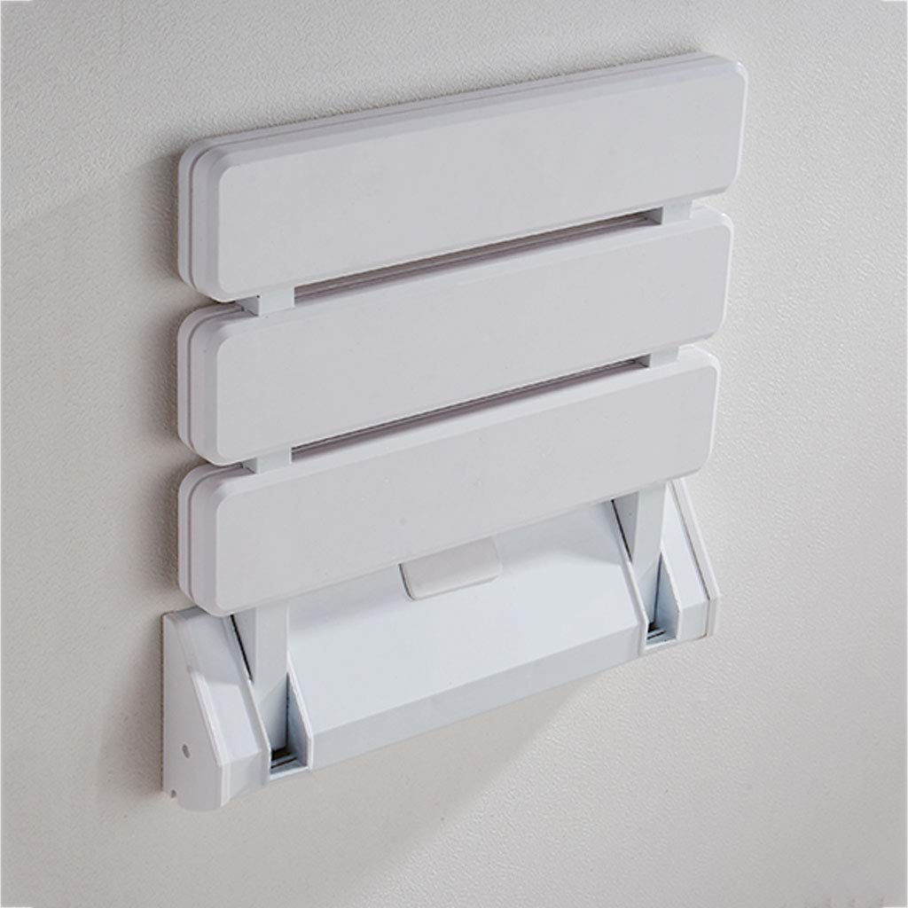 Desventaja Asientos de Ducha Montado en la Pared Plegable Silla de baño Taburete Antideslizante Ergonómico Banco de bañera Ayuda de Movilidad para Personas Mayores Discapacitado Mujeres Embarazadas
