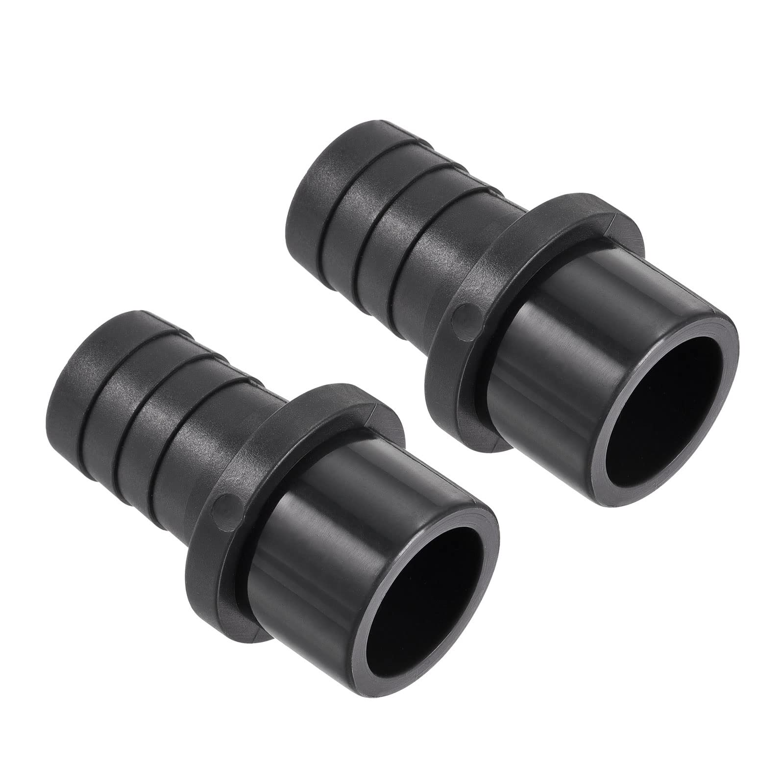 M METERXITY 2 Pack PVC Pipe Fitting, Water Tube Connector, 20mm Barb Straight Pipe Joint