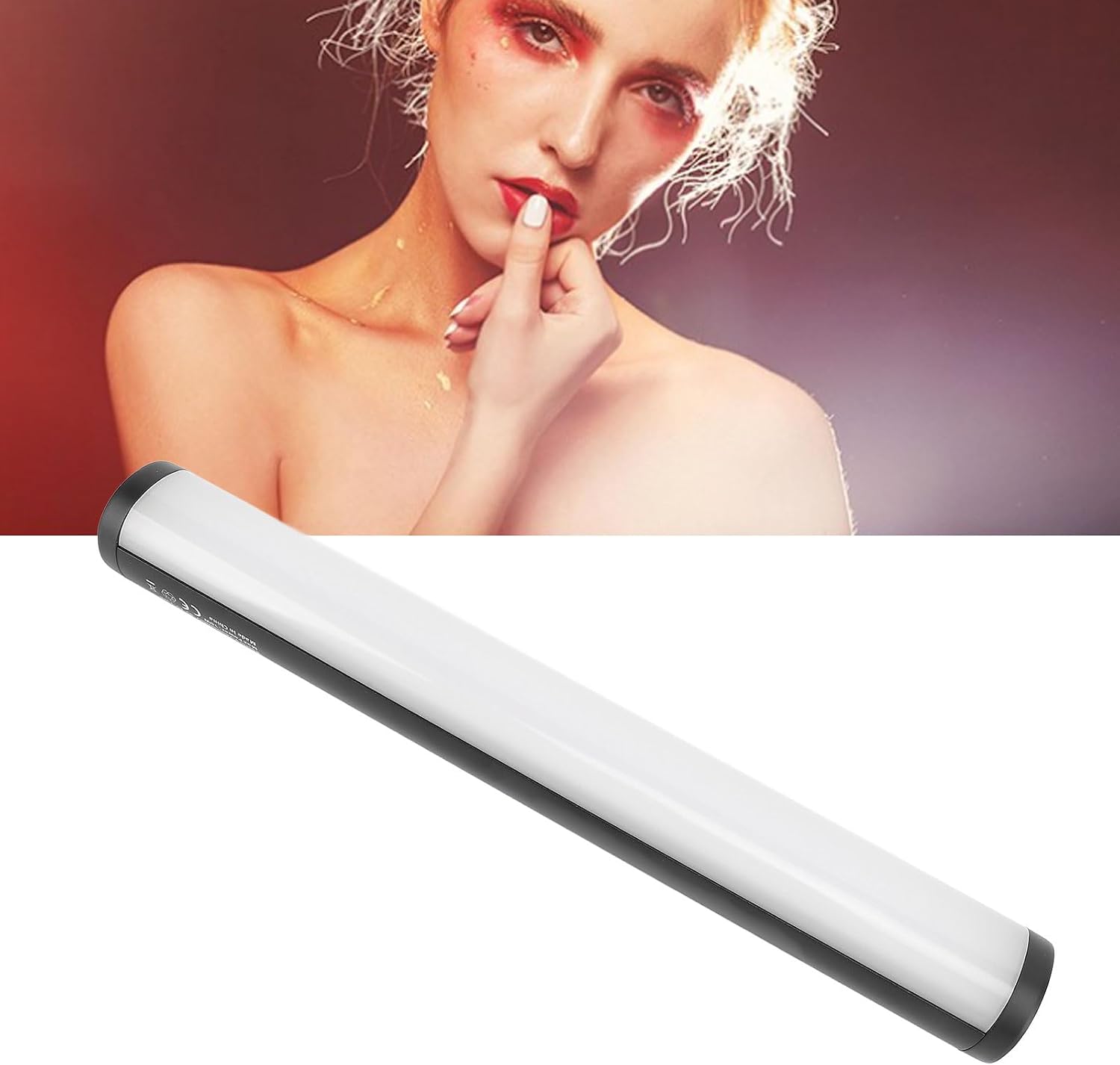 Full Color RGB Tube Light, Handheld Video Light Wand with 2700K to 6500K Adjustable Color Temperature, Magnetic LED Fill Light with 1/4 Inch Screw Hole and APP Control for
