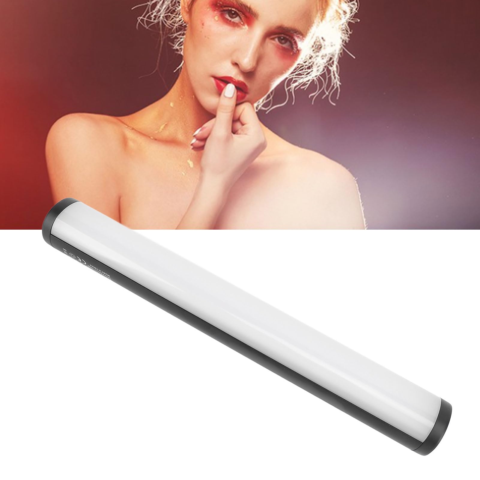 Tube LED RGB pour Vidéo et Photographie, Lumières Magnétiques à Main avec Vis de 1/4 Pouce, Température de Couleur 2700K à 6500K, Idéal pour Vidéo de Poche