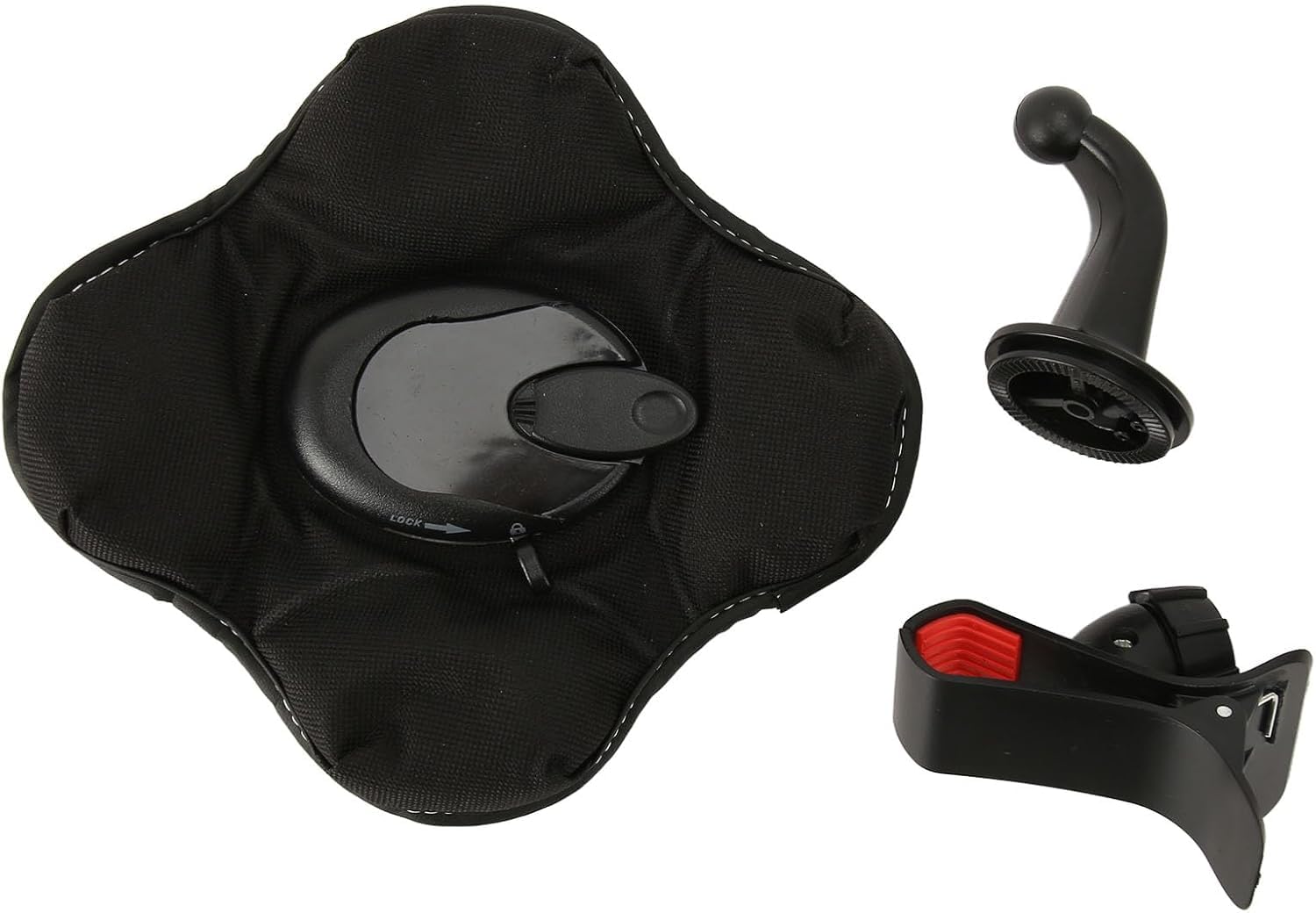 Beanbag - Supporto a frizione per Nuvi 2639LMT 2689LMT, staffa GPS con sfera in acciaio girevole a 360 gradi, supporto antiscivolo per cruscotto per smartphone e dispositivi di navigazione GPS, deft e