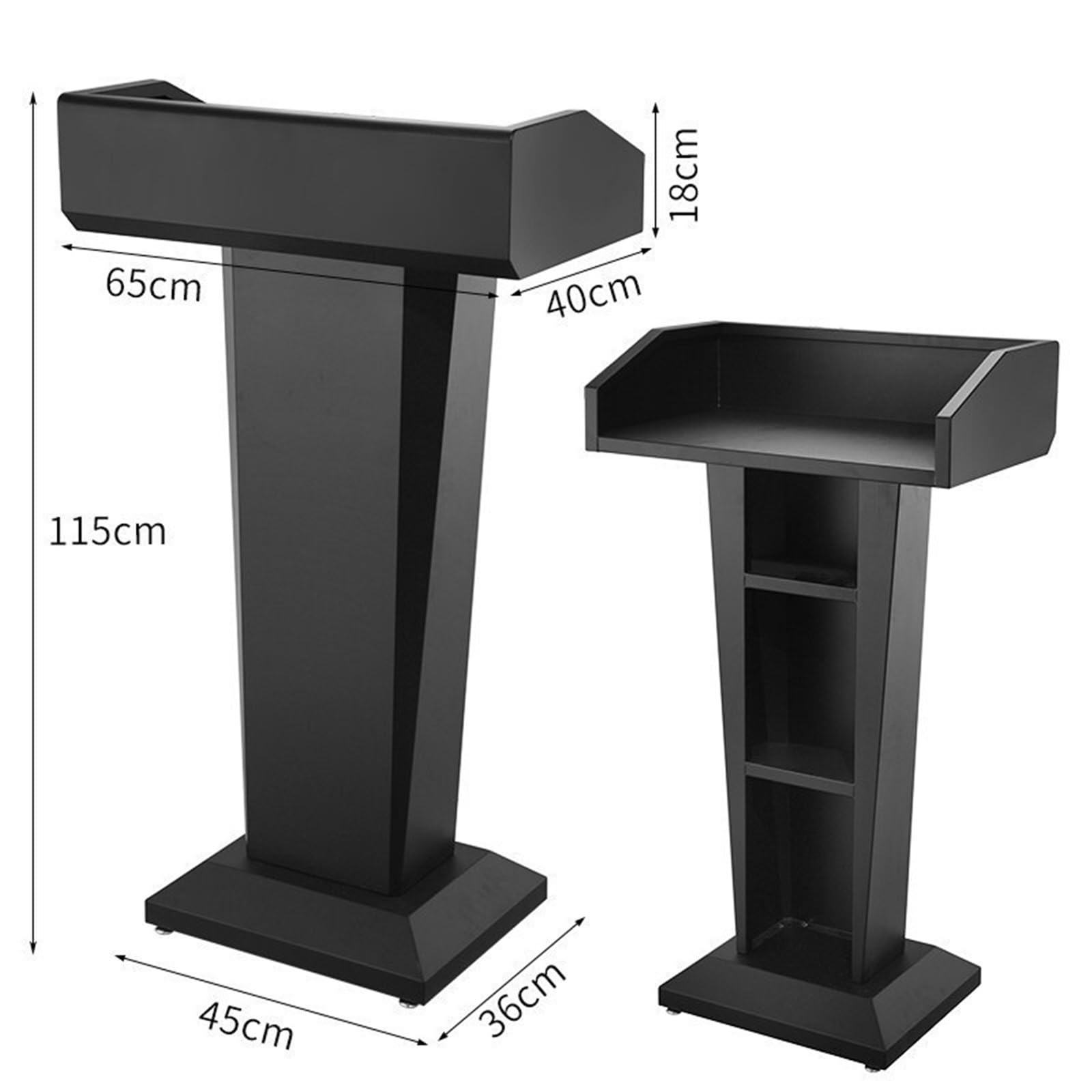 Hotelowy stół recepcyjny podium, stół powitalny, podium, stojak na stół ze stali nierdzewnej (Red)