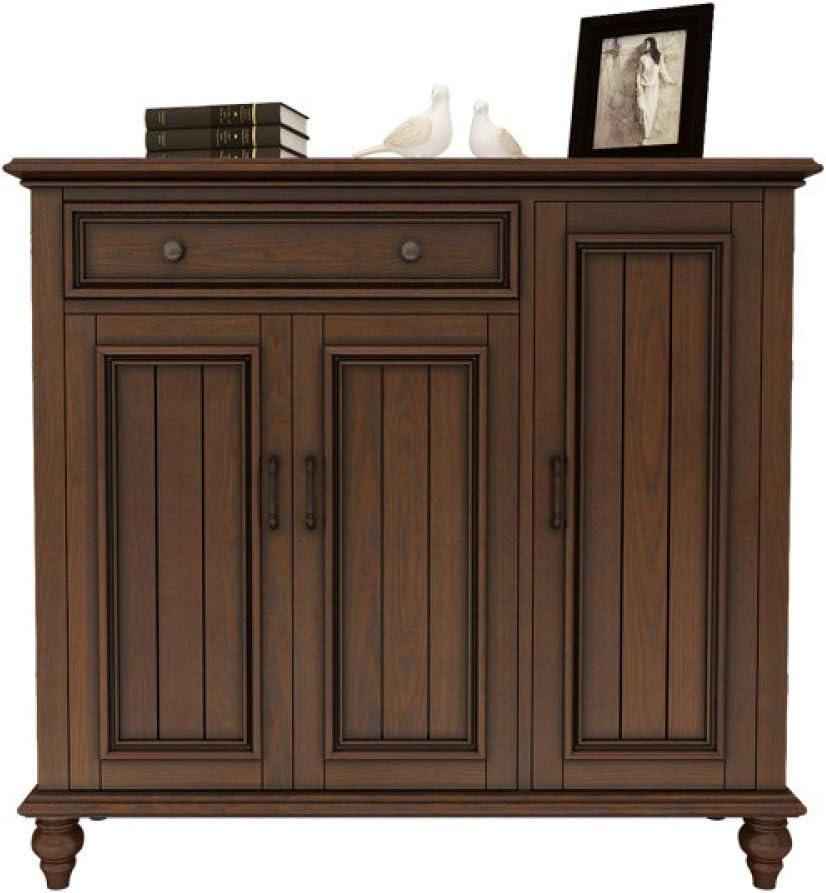 YUNXIAOHONG Solid Wood Storage MultiLayer Large Capacity Shoe