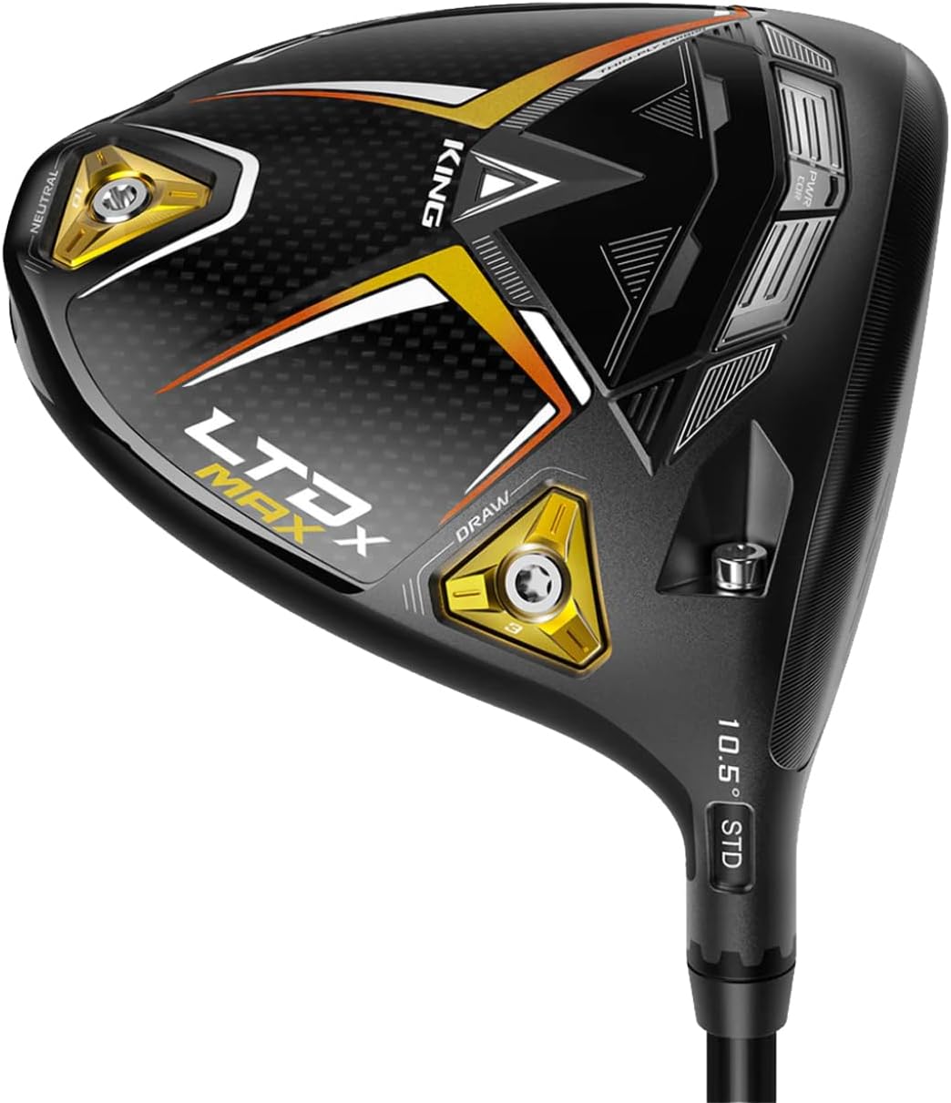 New Cobra LTDx Max Black 10.5° Driver HZRDUS RDX Blue 60 Stiff