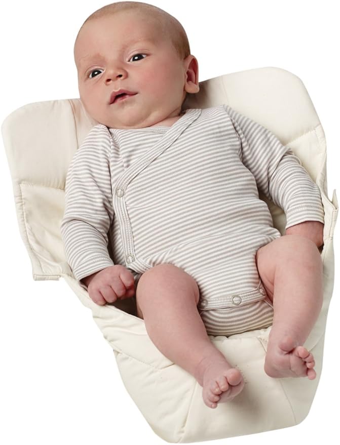 Amazon エルゴベビー Ergobaby インファントインサートiii 新生児 対面抱き用 正規代理店1年間保証付 抱っこ紐用 赤ちゃんの自然な姿勢を支えるクッション ベビーキャリアと一体化 ナチュラル Ckegiianatv3 インサートパッド ベビー マタニティ 通販