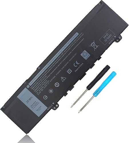 Miniatura 1 de 38WH F62G0 - Batería para Dell Inspiron 13 7000 2 en 1 7373 L7373-7227 7386 7370 7380 5370 P83G P83G001 P83G002 P87G P87G001 P91G 91G001 Vostro 5370